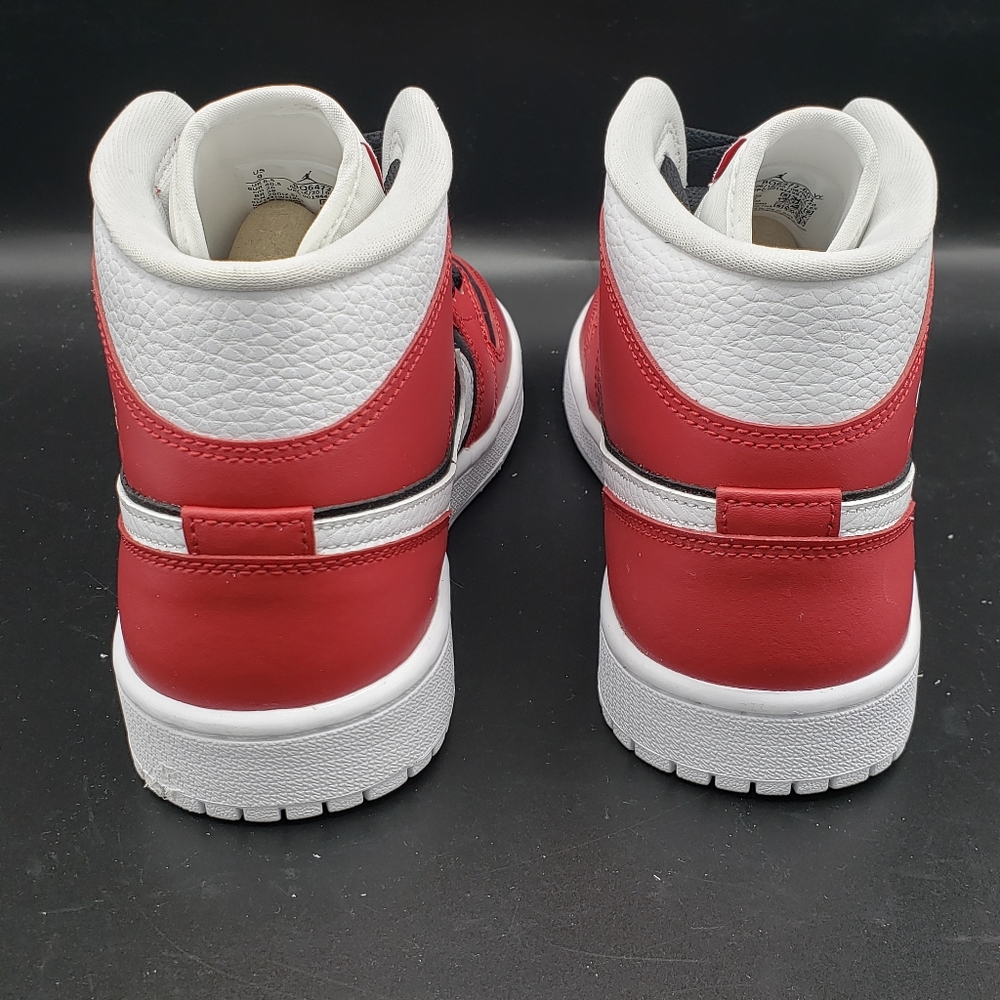 Nike Air Jordan 1 Mid Gym Red Sneakers - Picture 4 of 13